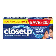 Closeup Toothpaste   150gm+150gm